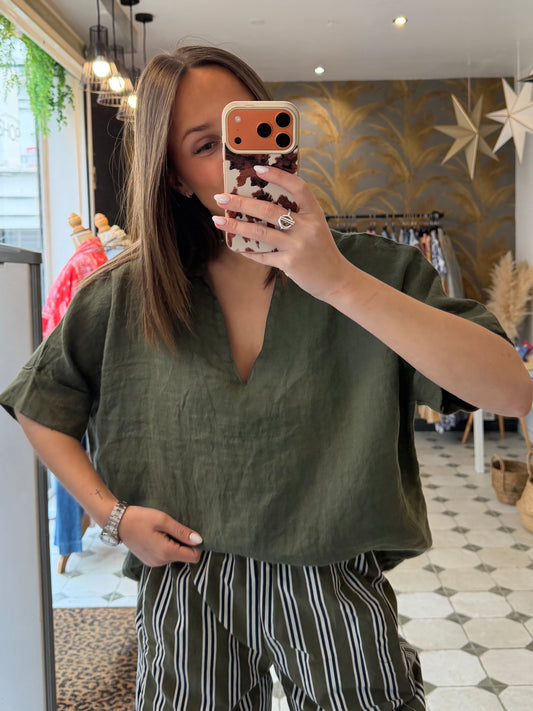 Blouse Lino - Johanna Paris