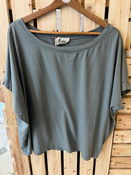 T-Shirt taupe - Johanna Paris