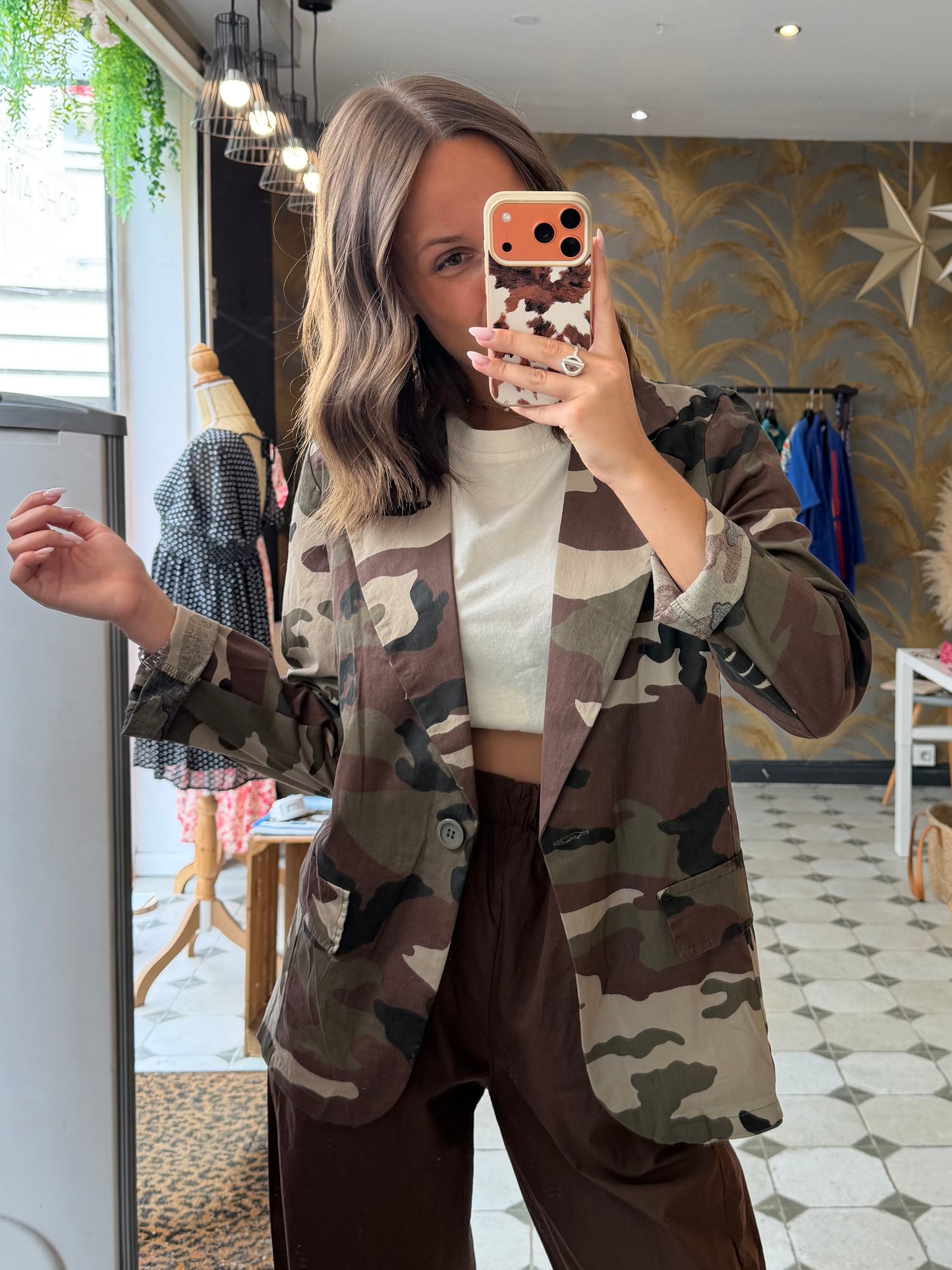 Blazer militaire - Johanna Paris