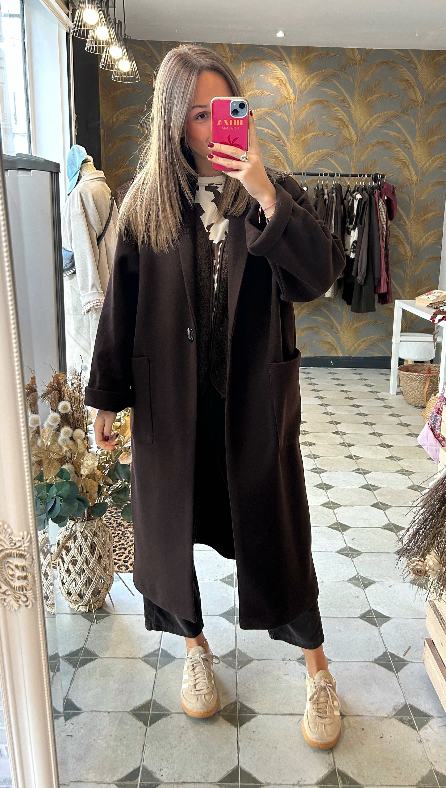 Manteau Tom chocolat