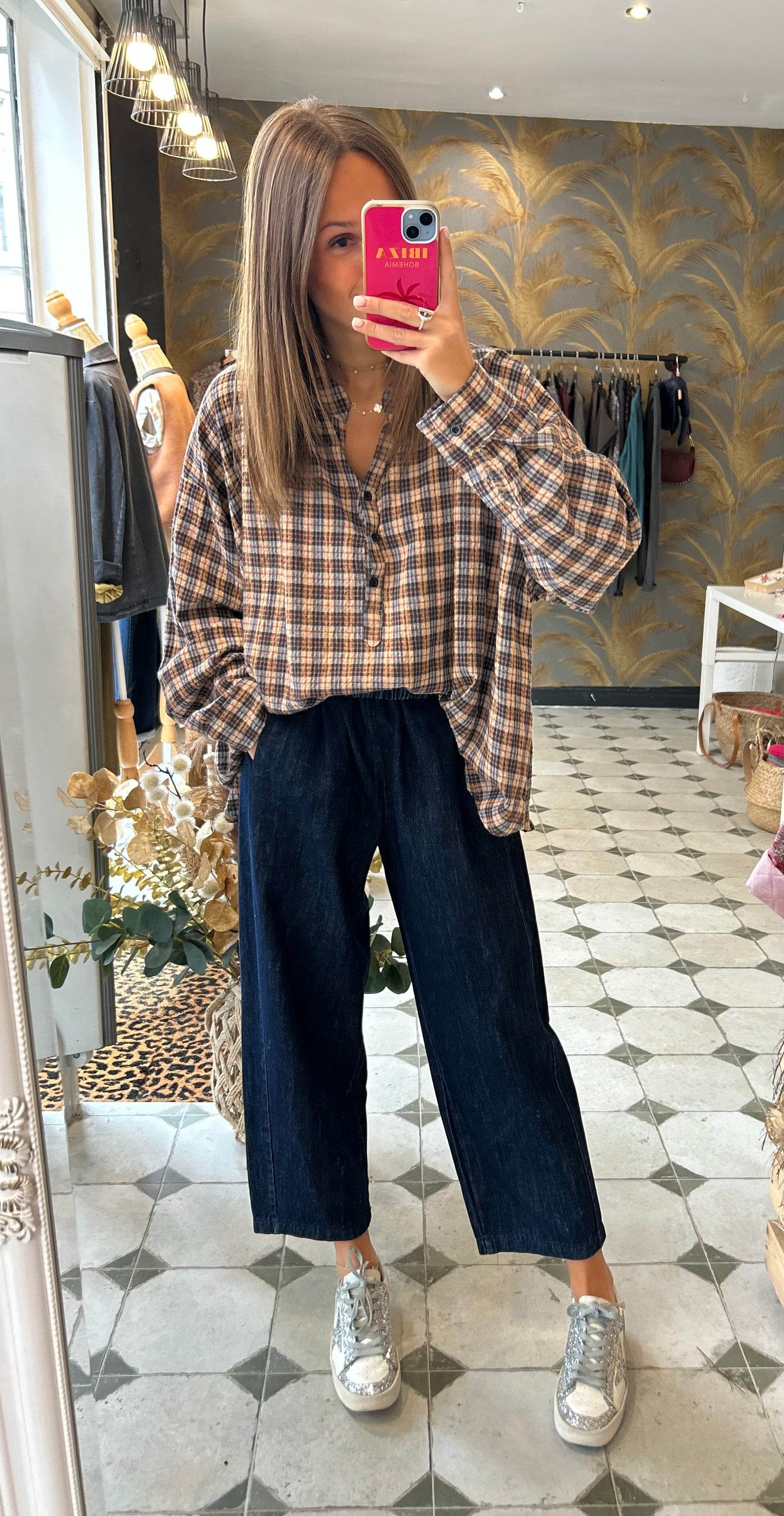 Blouse Lison bleu - Johanna Paris