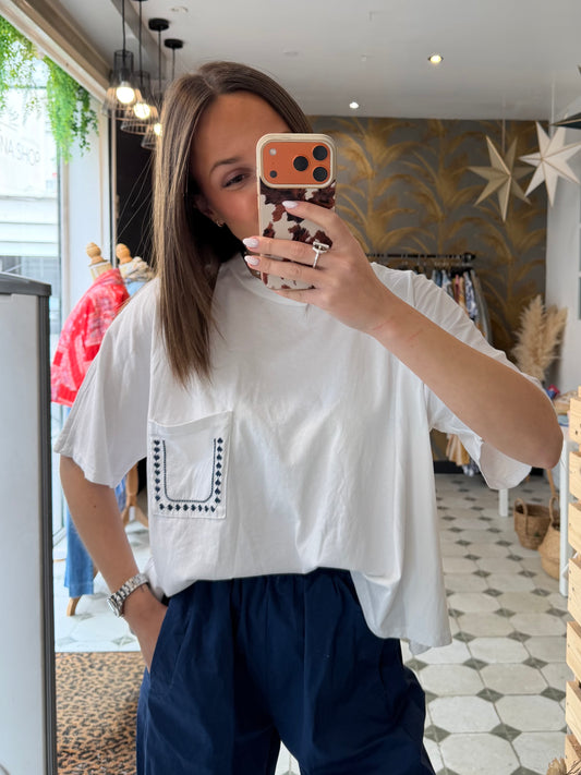 T-Shirt brodé - Johanna Paris