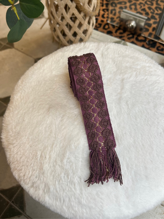 Ceinture prune - Johanna Paris
