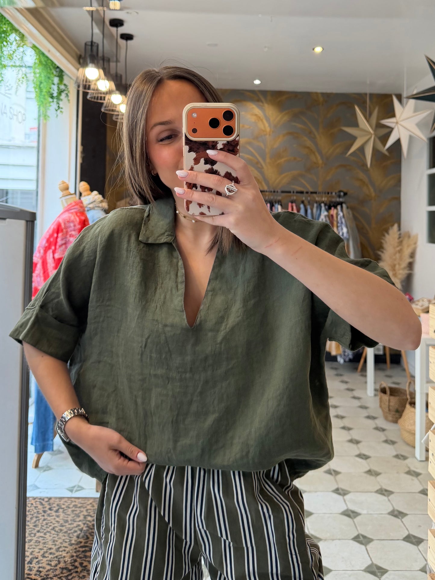 Blouse Lino - Johanna Paris