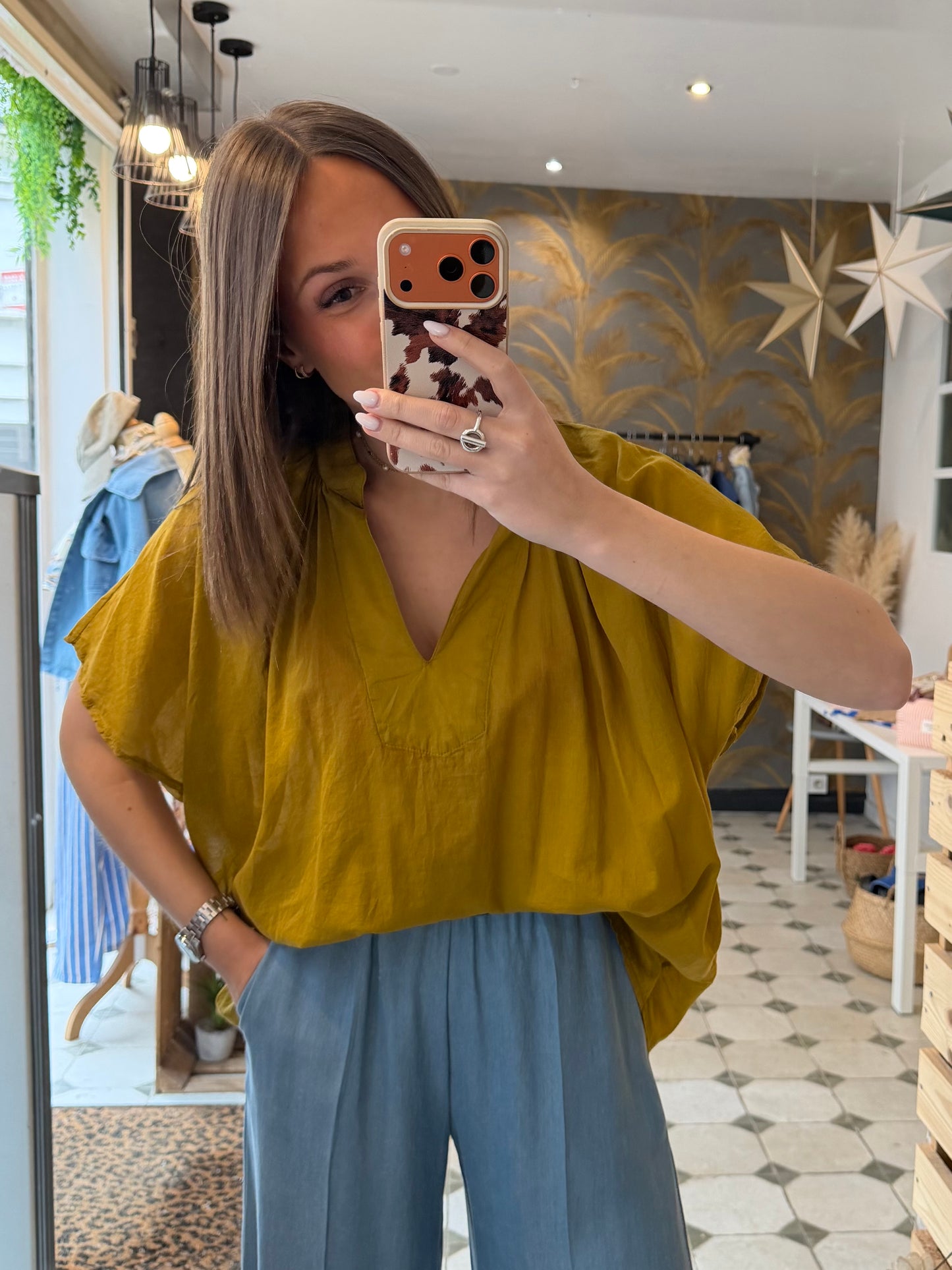 Blouse sans manches Lila - Johanna Paris