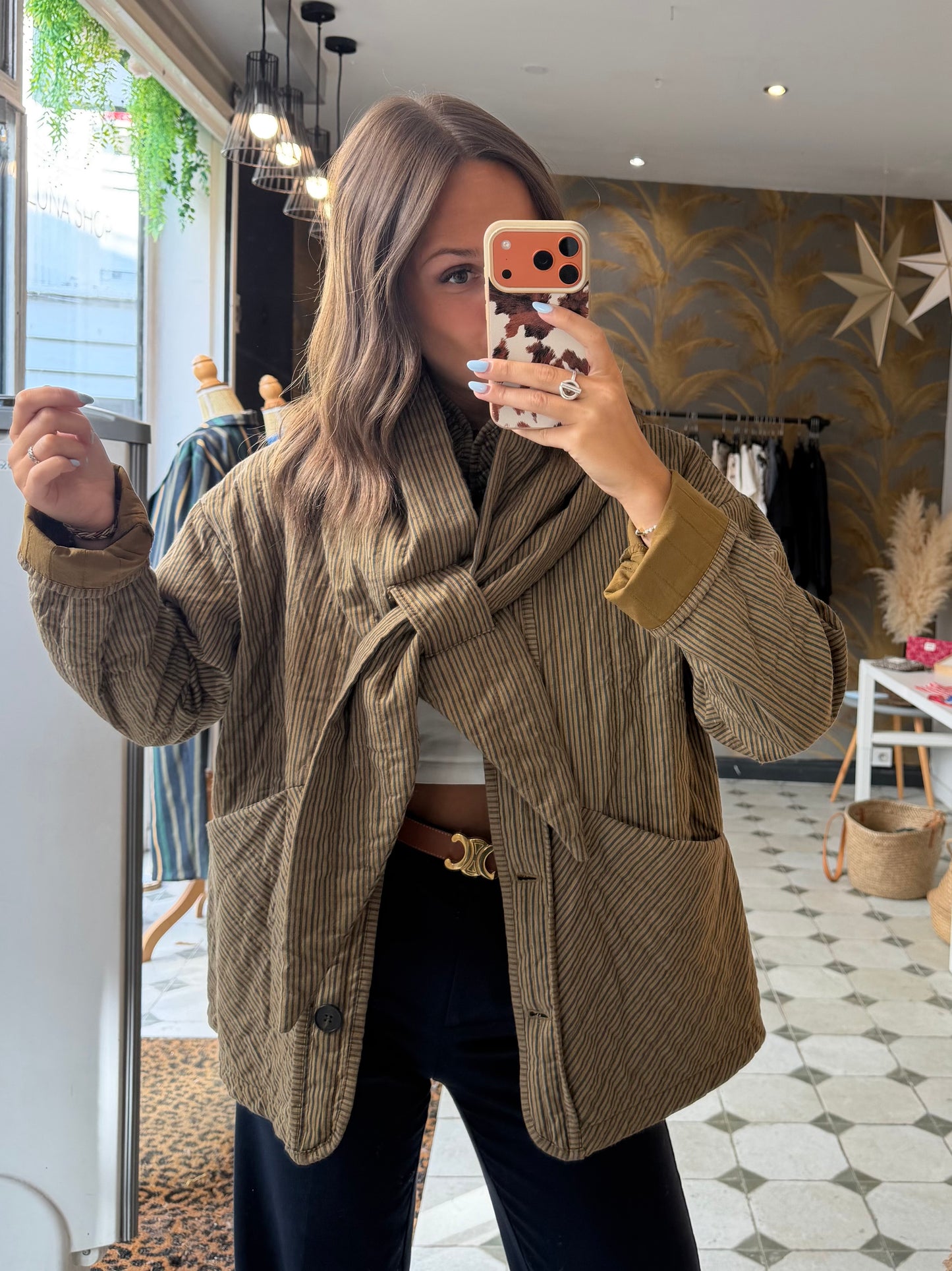 Veste Agathe Camel - Johanna Paris