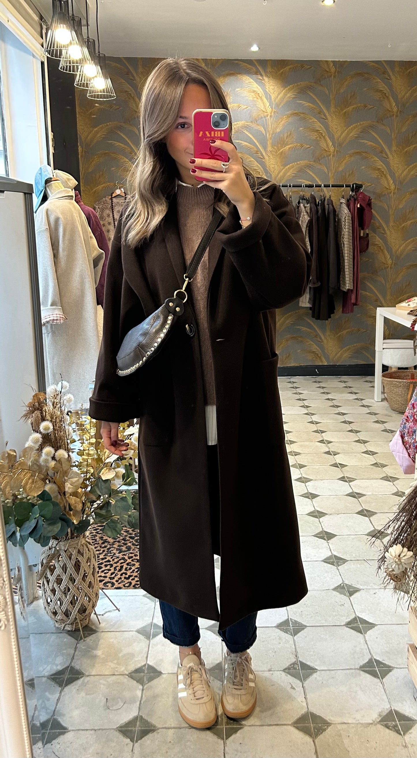 Manteau Tom chocolat