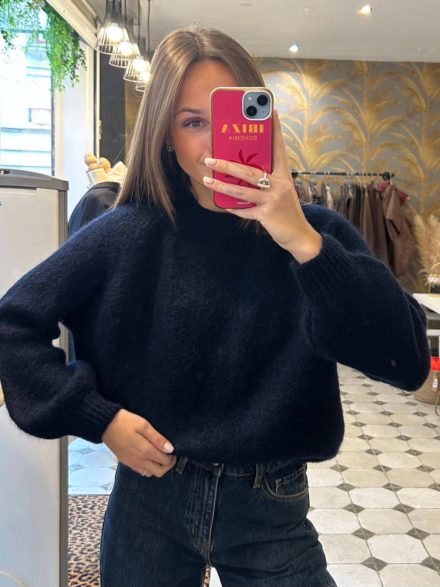 Pull Alma bleu marine