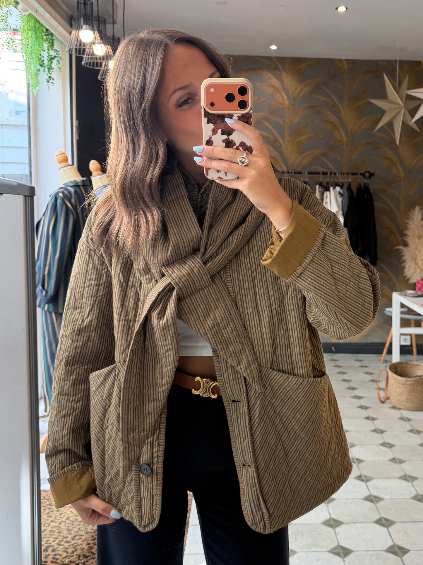 Veste Agathe Camel - Johanna Paris