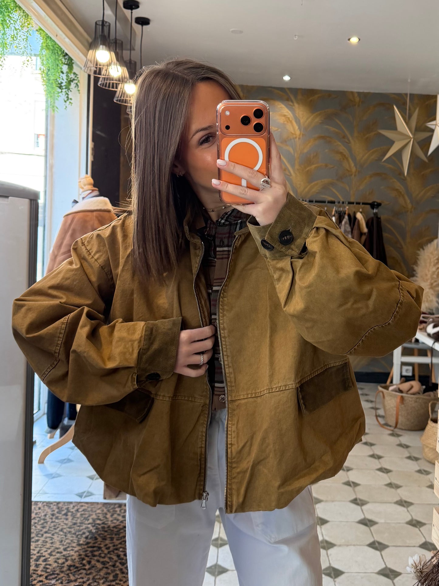 Veste Jenna Camel - Johanna Paris