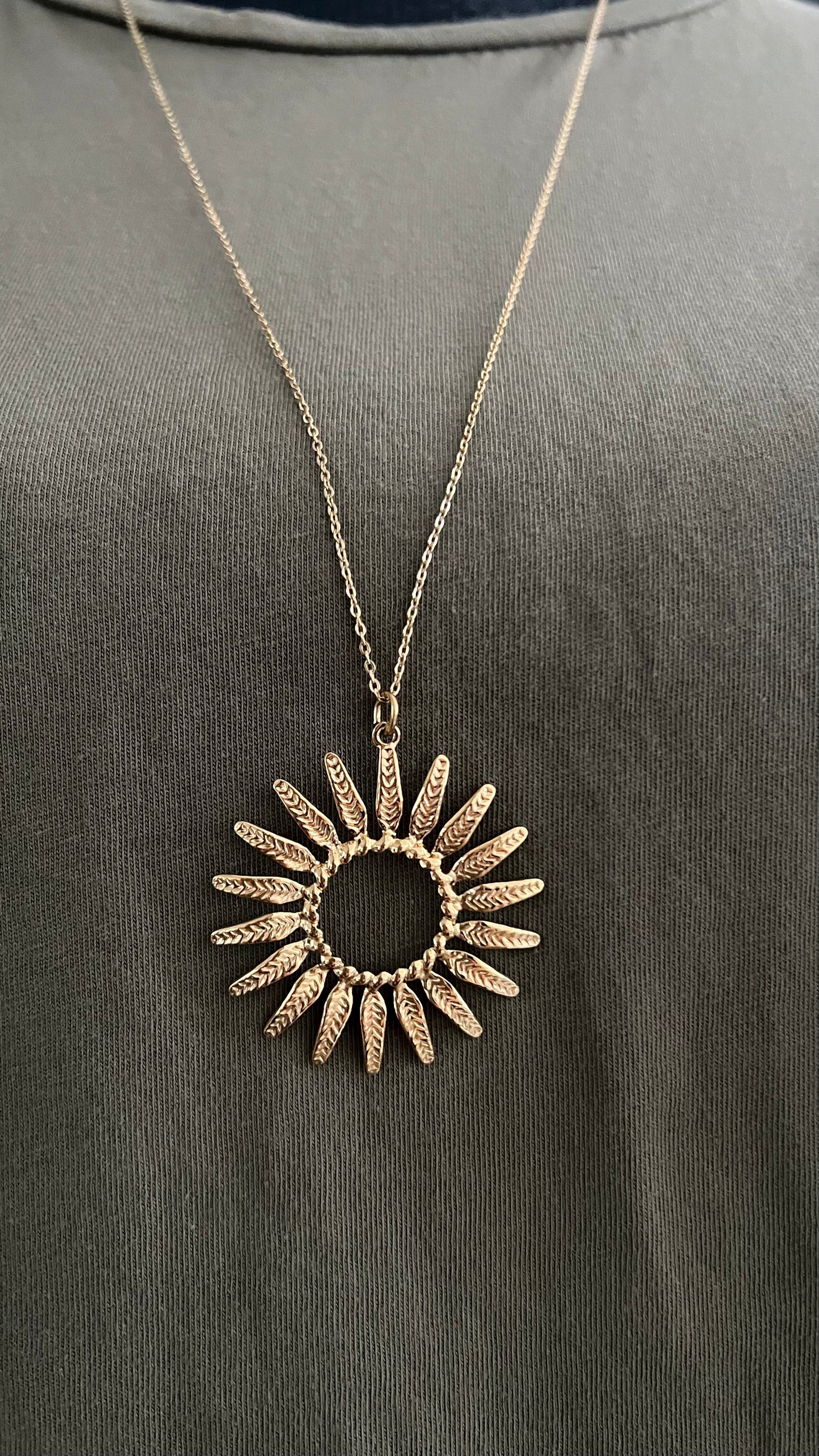 Collier fleur