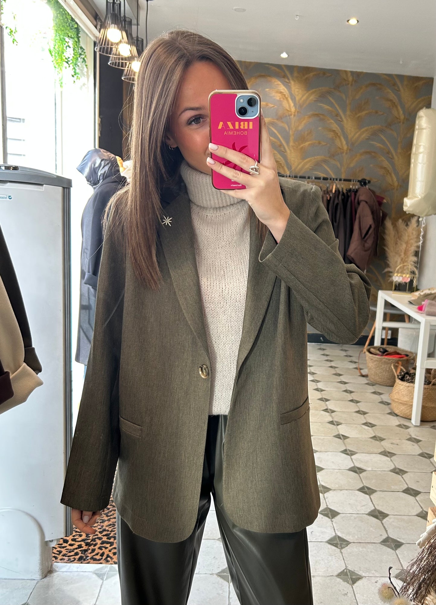 Blazer Léon kaki