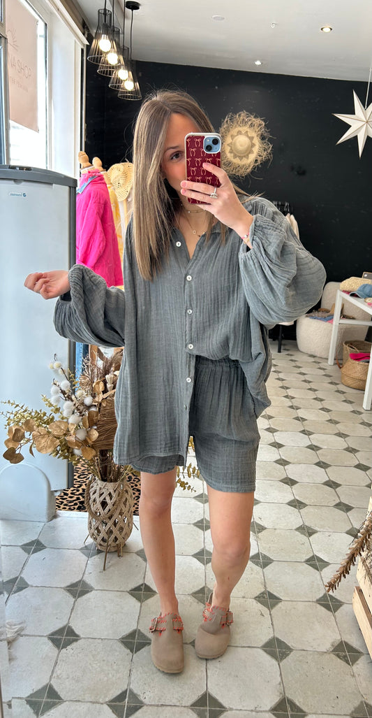 Ensemble en Gaze de coton Vita