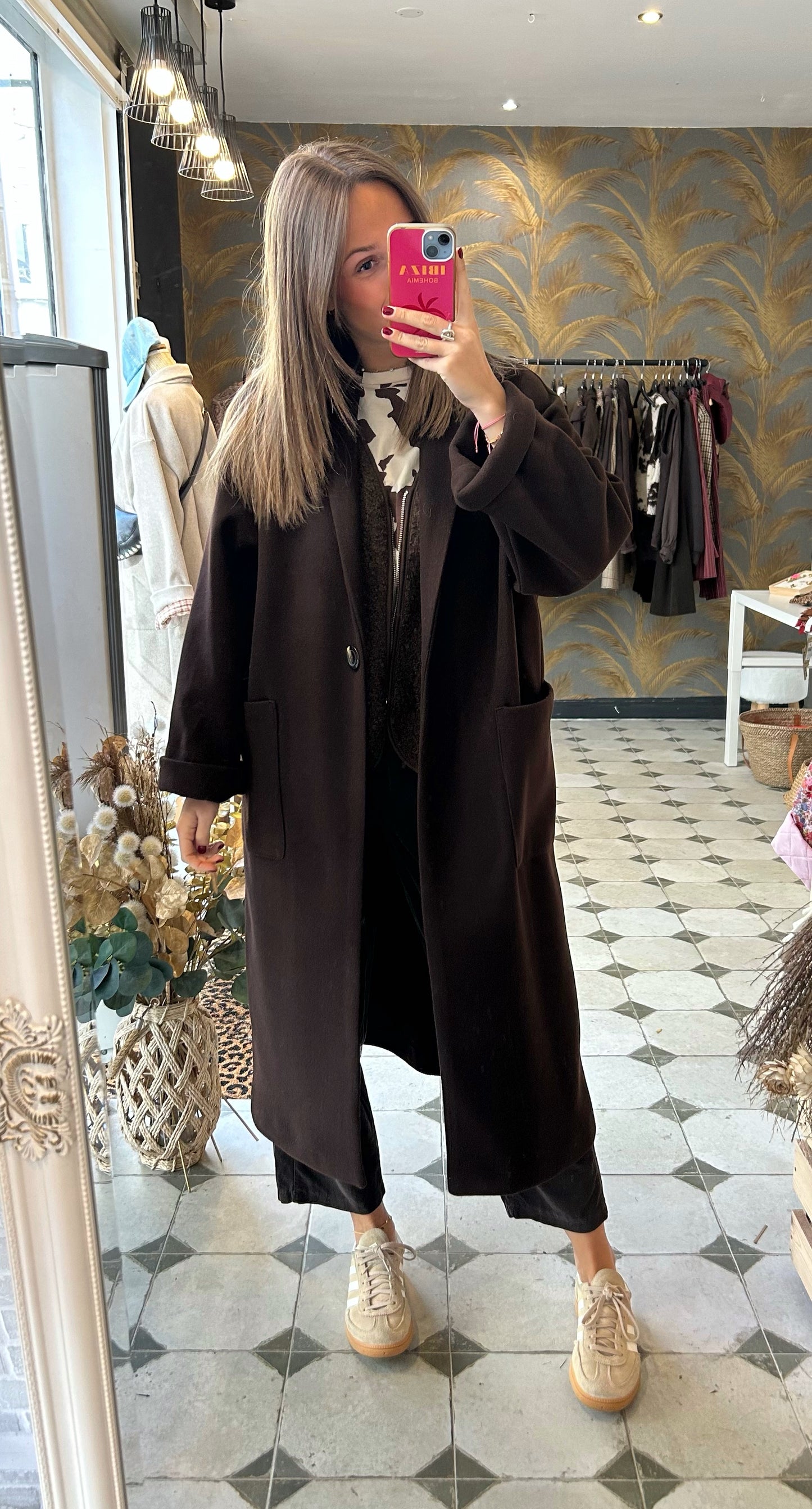 Manteau Tom chocolat