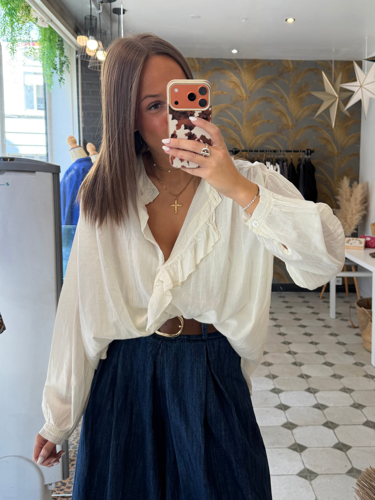 Chemise Soline écru - Johanna Paris