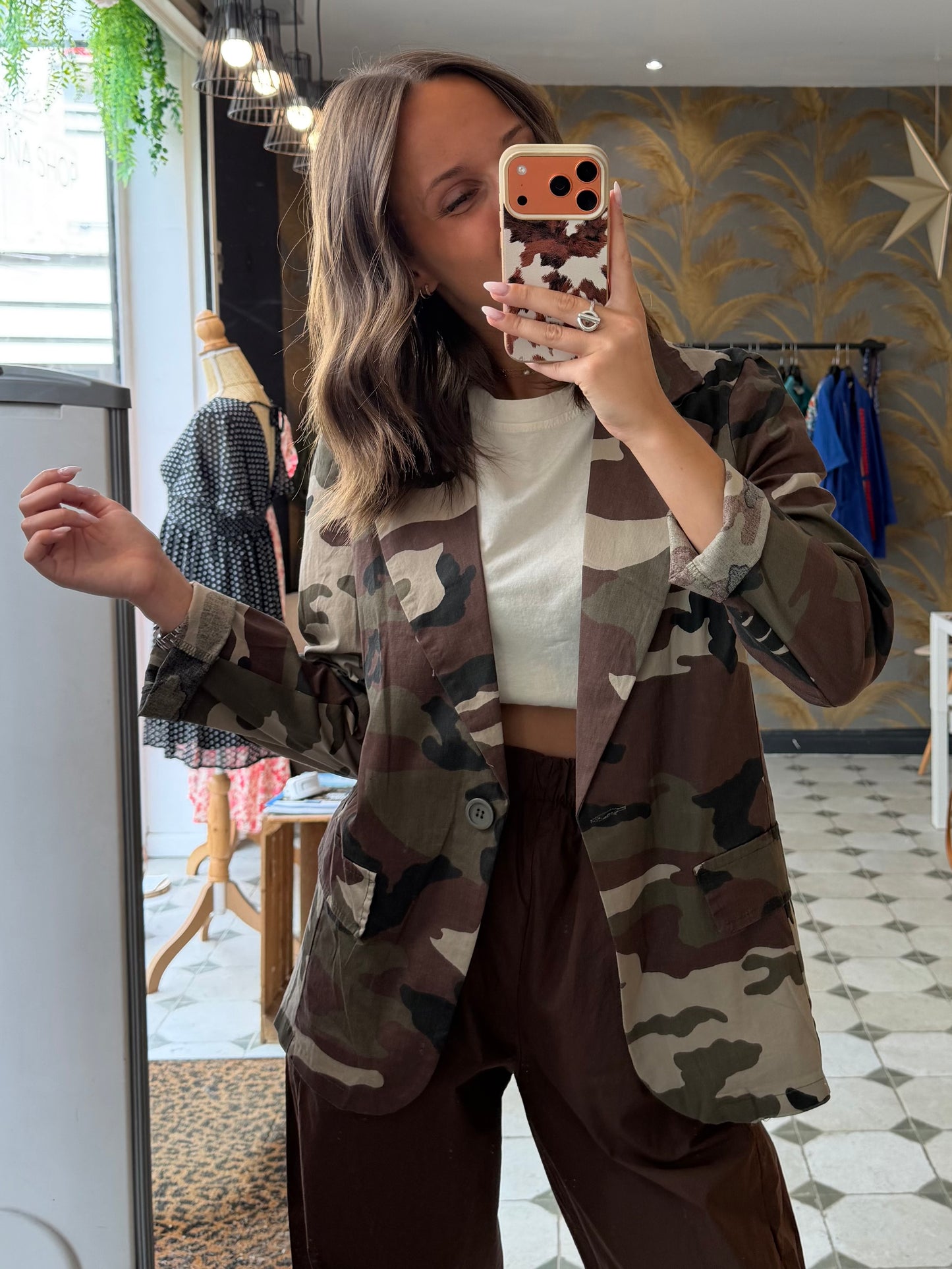 Blazer militaire - Johanna Paris
