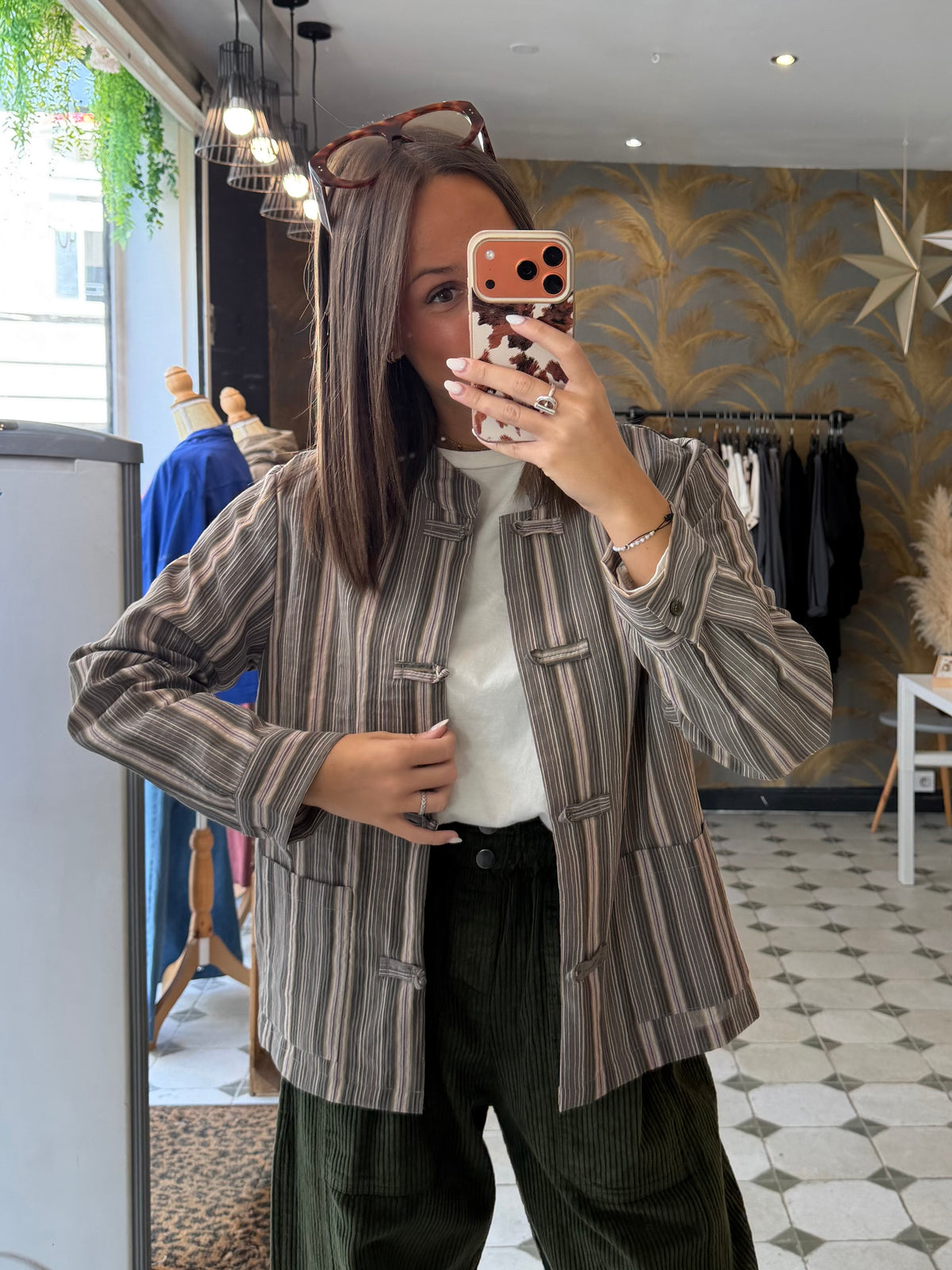 Chemise brandebourgs - Johanna Paris
