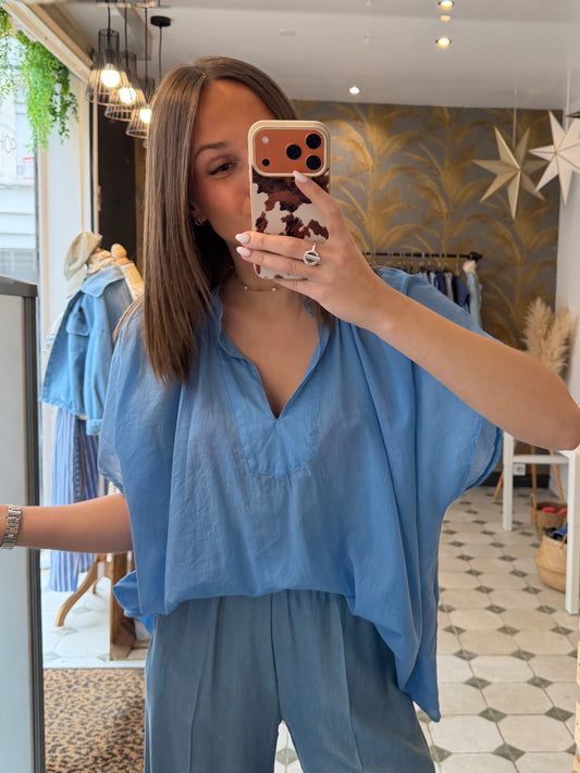 Blouse sans manches Lila - Johanna Paris