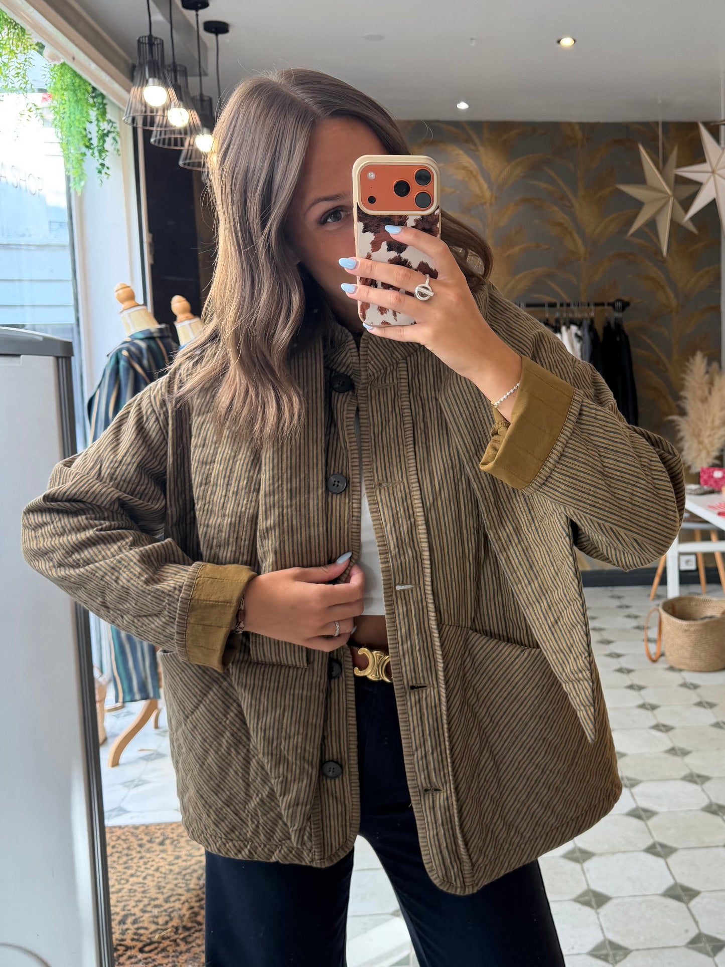 Veste Agathe Camel - Johanna Paris