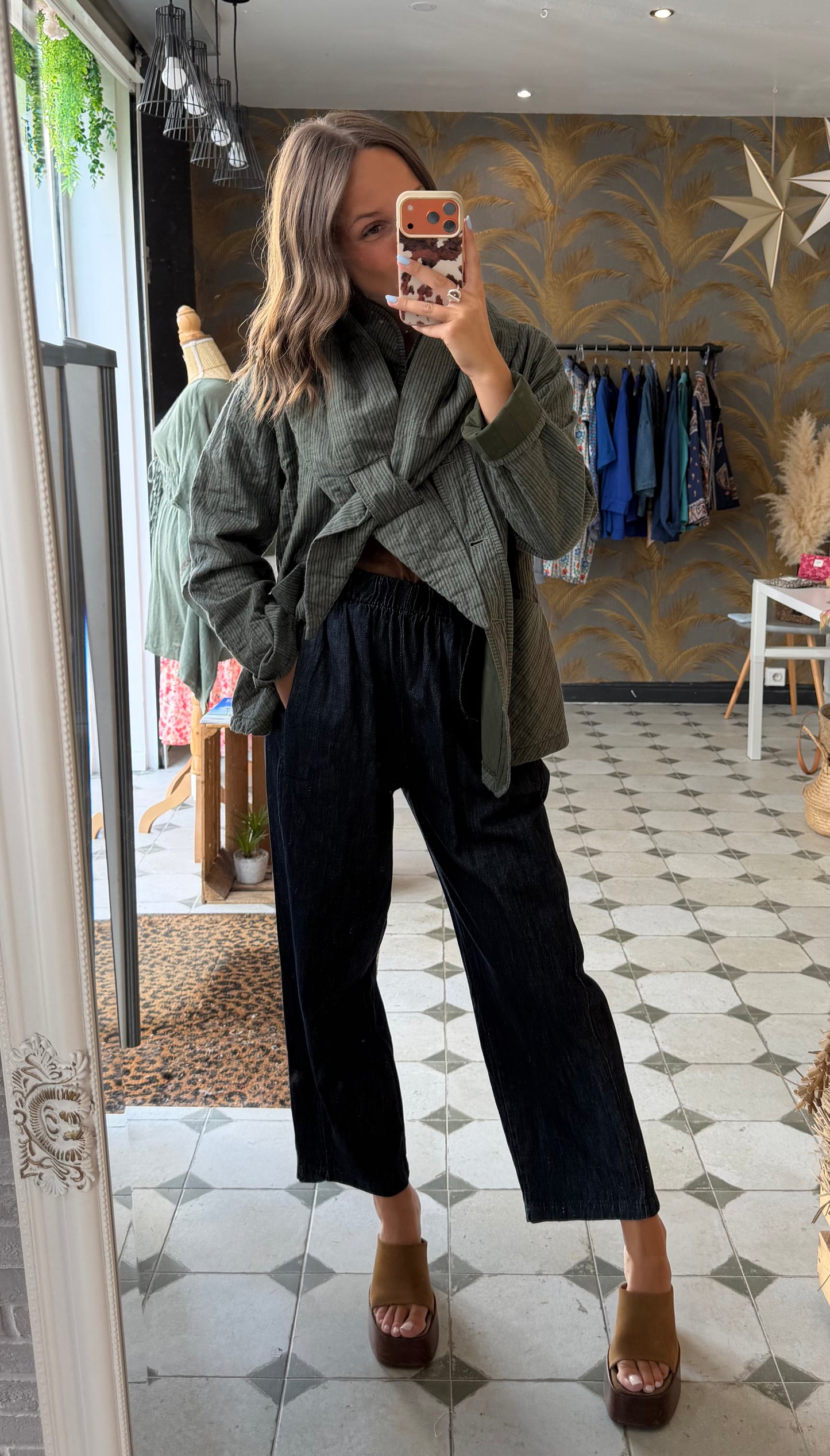 Pantalon Magique en jean brut - Johanna Paris