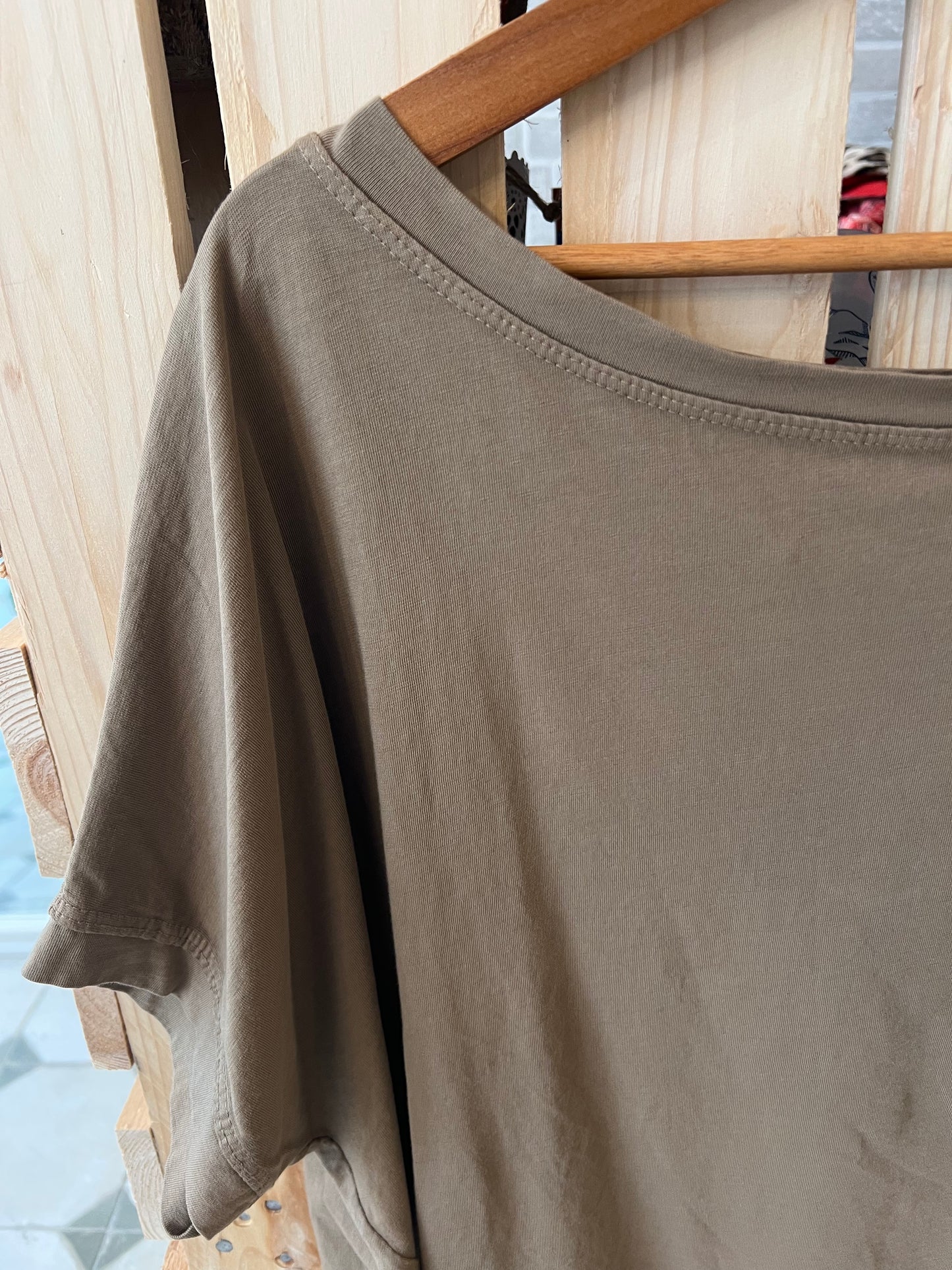 T-Shirt  choco clair - Johanna Paris