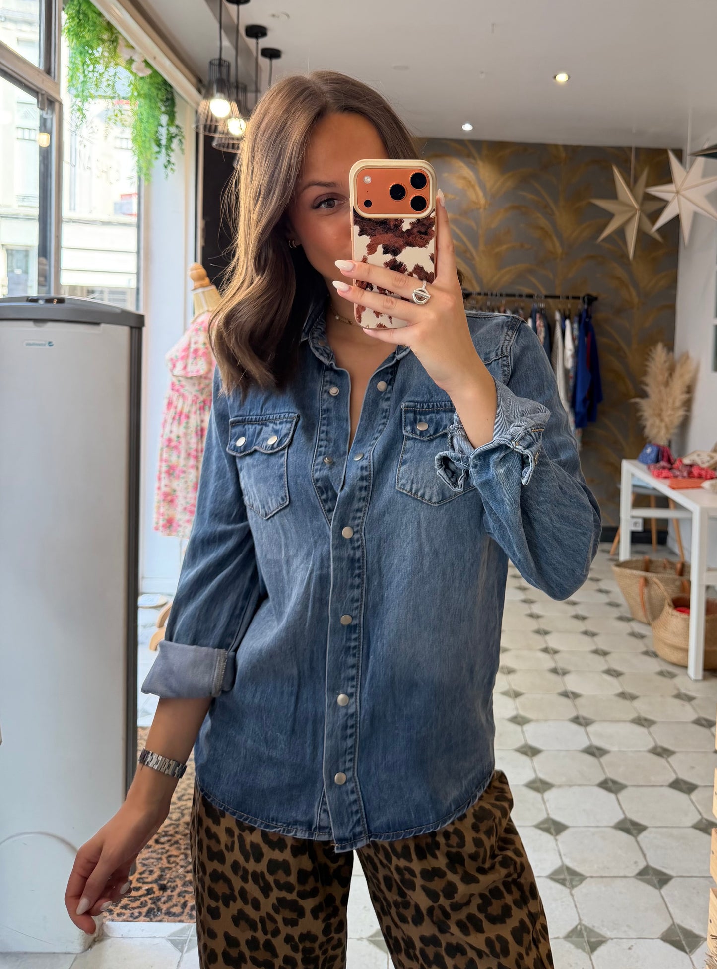 Chemise en jean - Johanna Paris