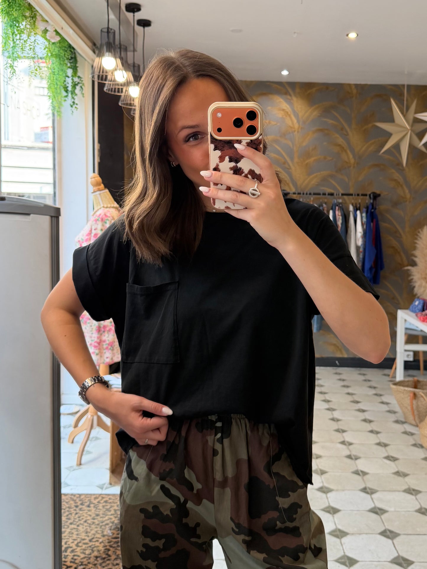 T-Shirt noir - Johanna Paris