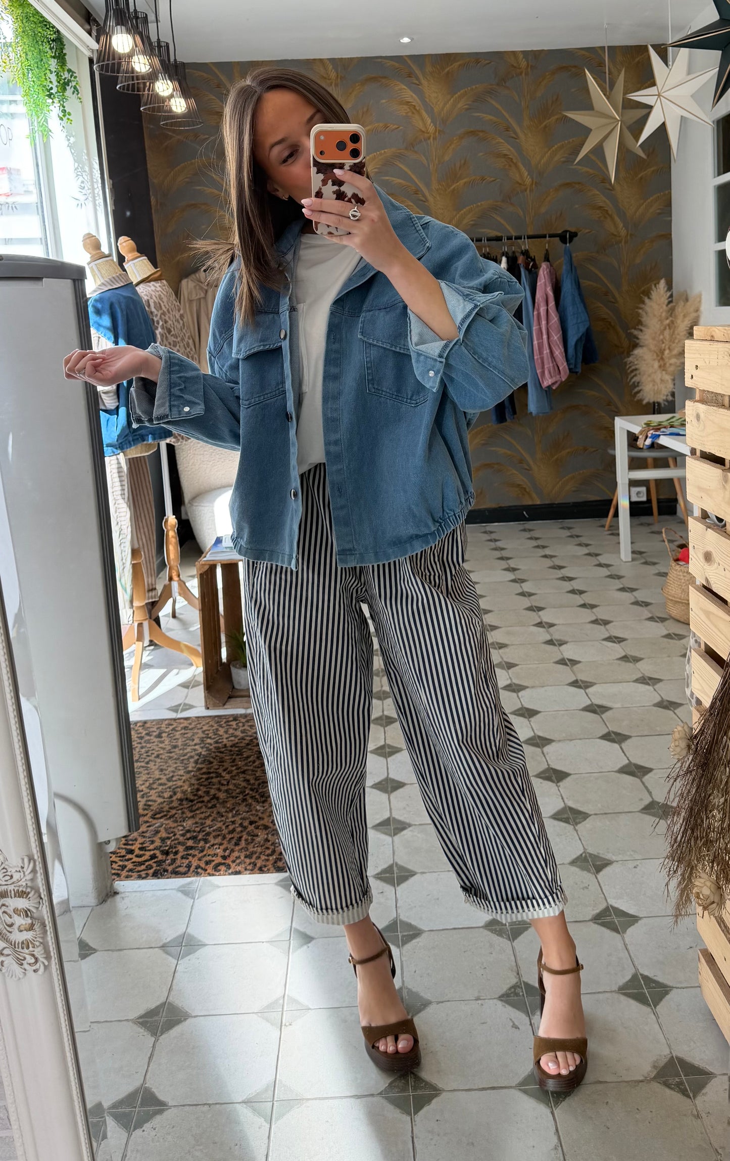 Veste en jean Angelina - Johanna Paris