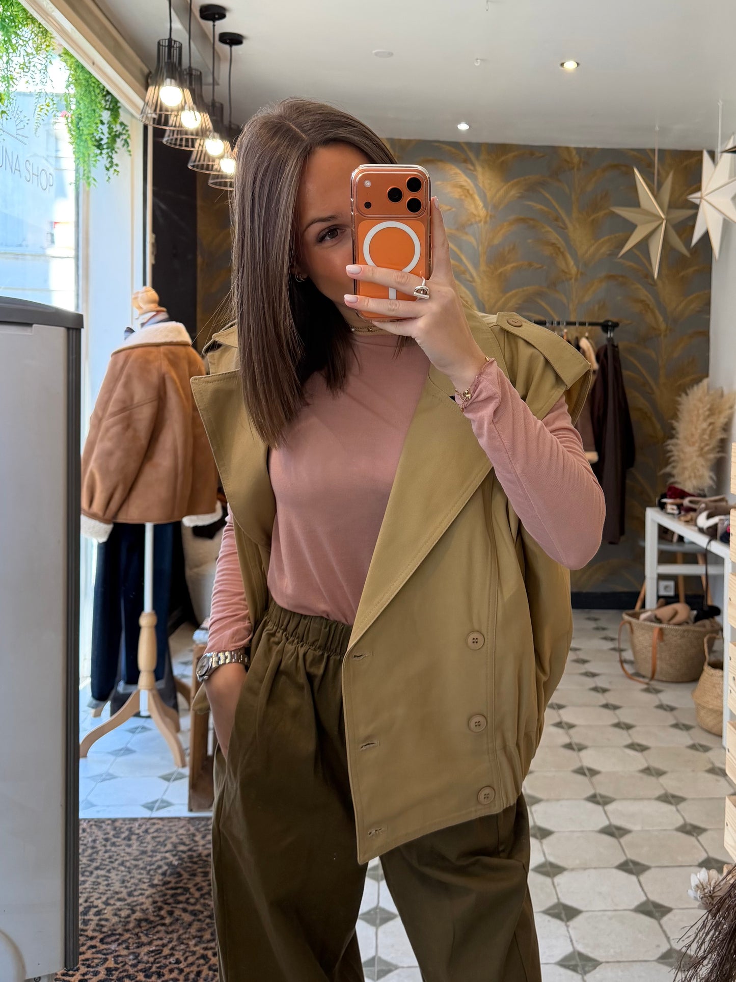 Gilet sans manches Pia Camel - Johanna Paris