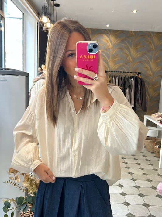 Chemise Clémentine écrue - Johanna Paris