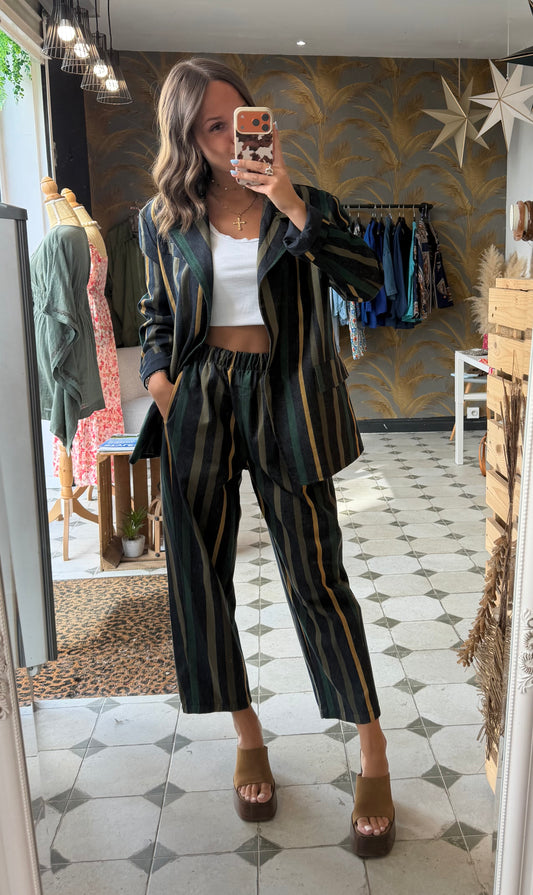 Pantalon Magique Alba kaki - Johanna Paris