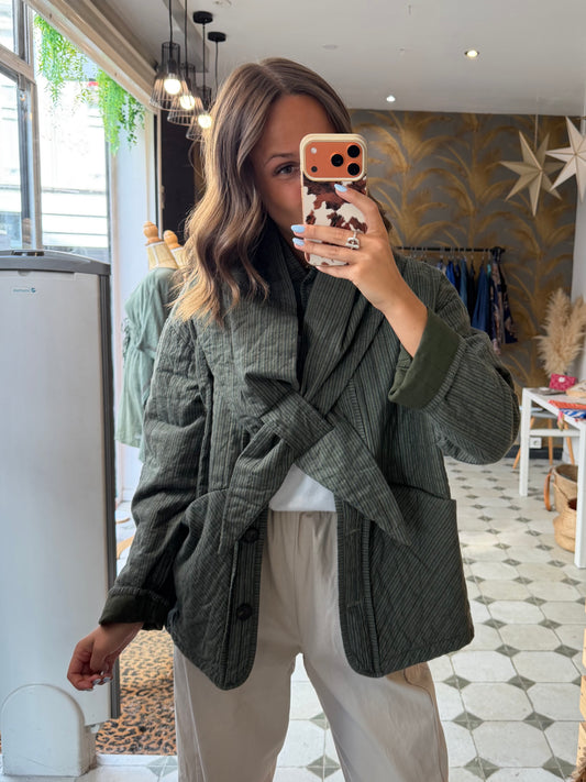 Veste Agathe kaki - Johanna Paris