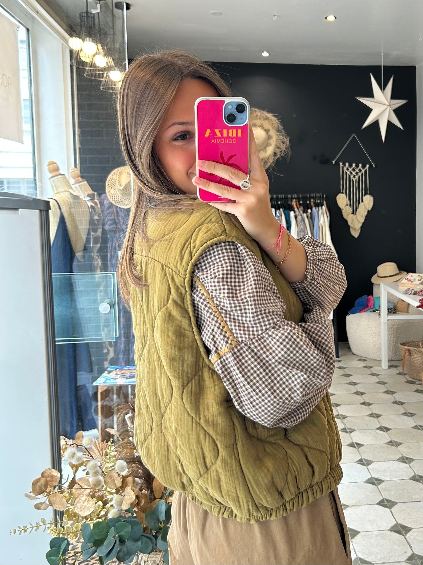 Veste Isaure curry - Johanna Paris