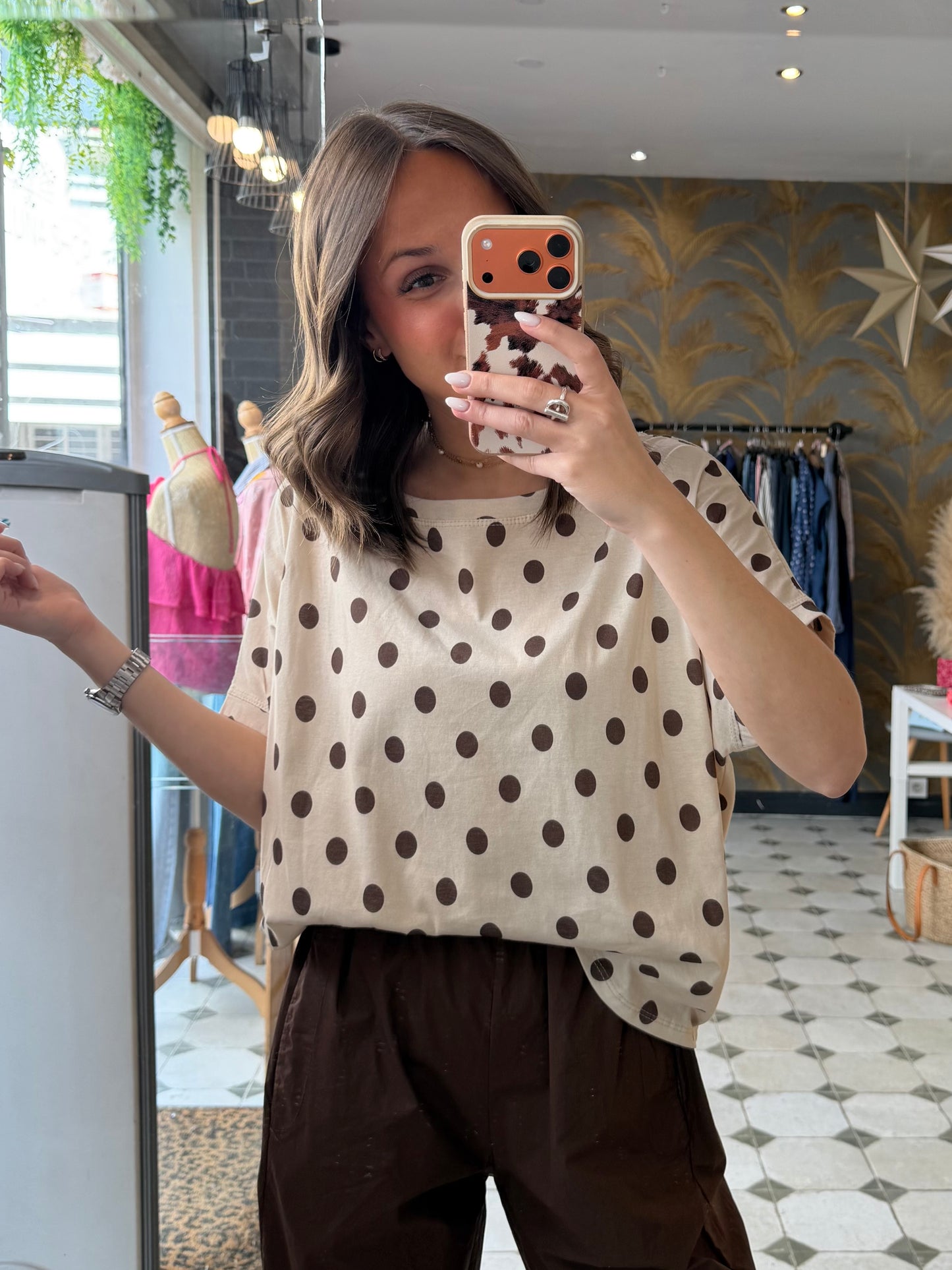 T-Shirt à pois - Johanna Paris