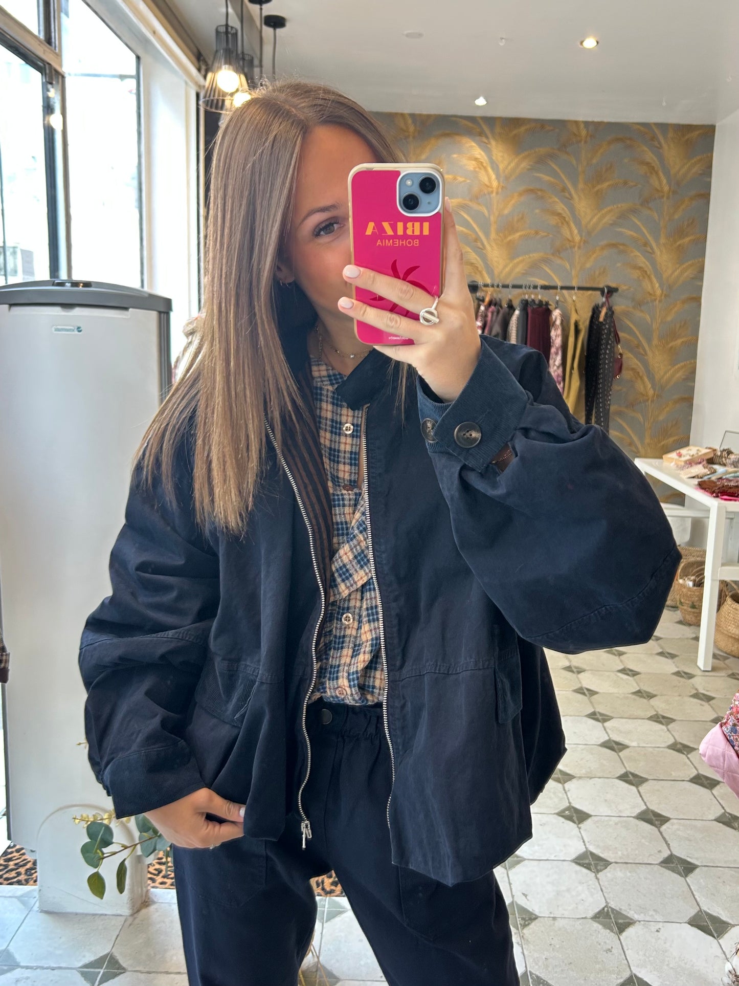 Veste Jenna bleu marine - Johanna Paris