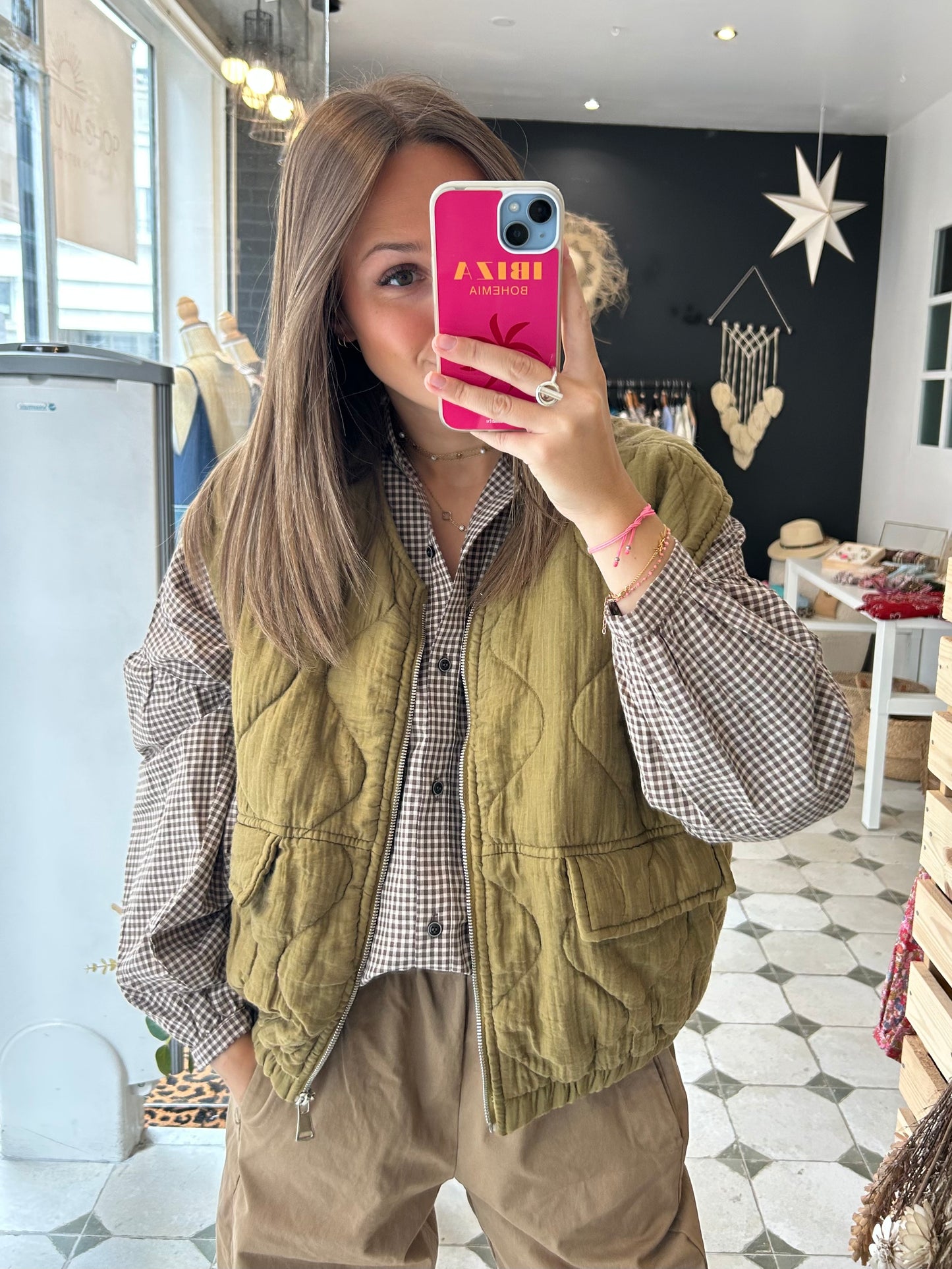 Veste Isaure curry - Johanna Paris