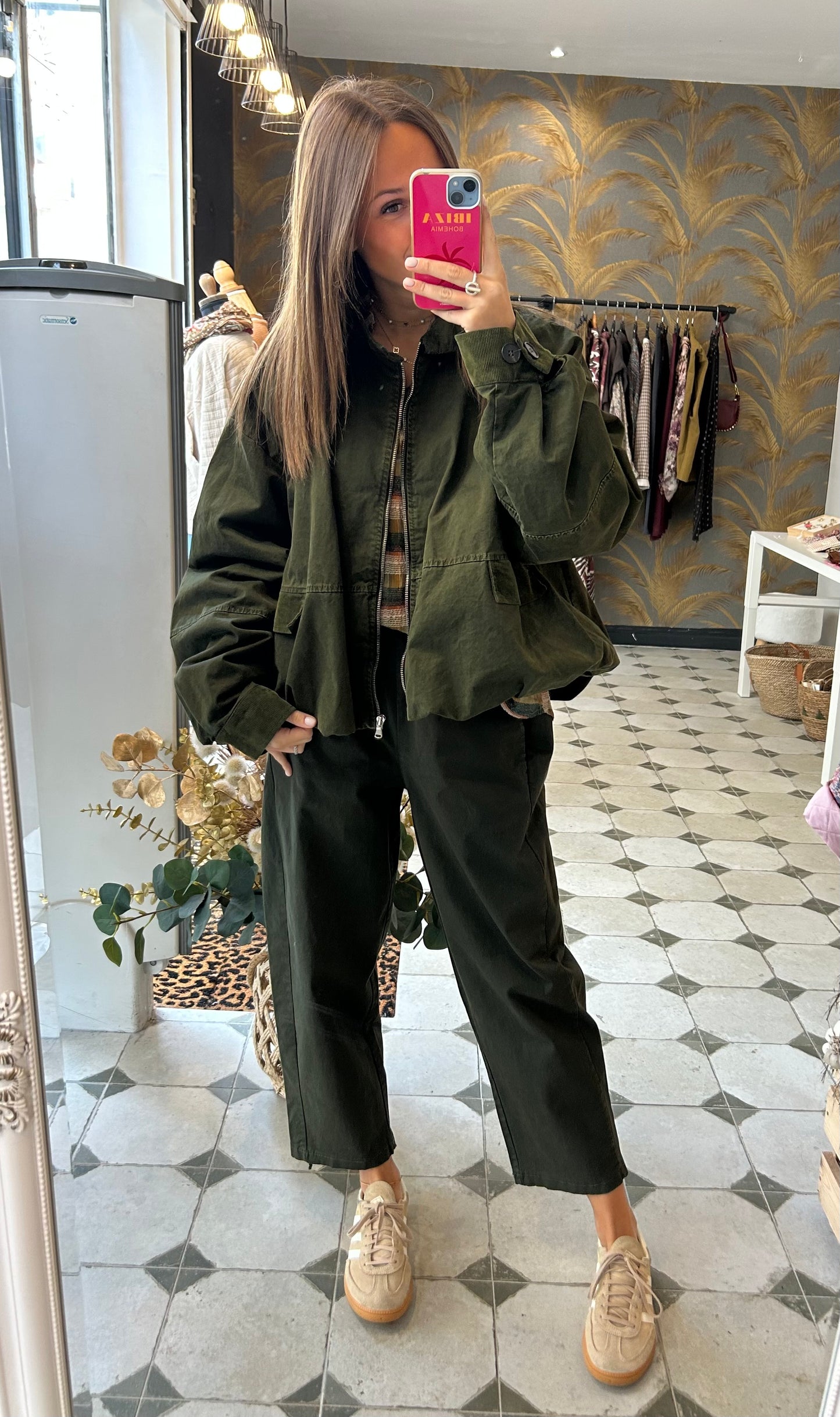 Veste Jenna kaki - Johanna Paris