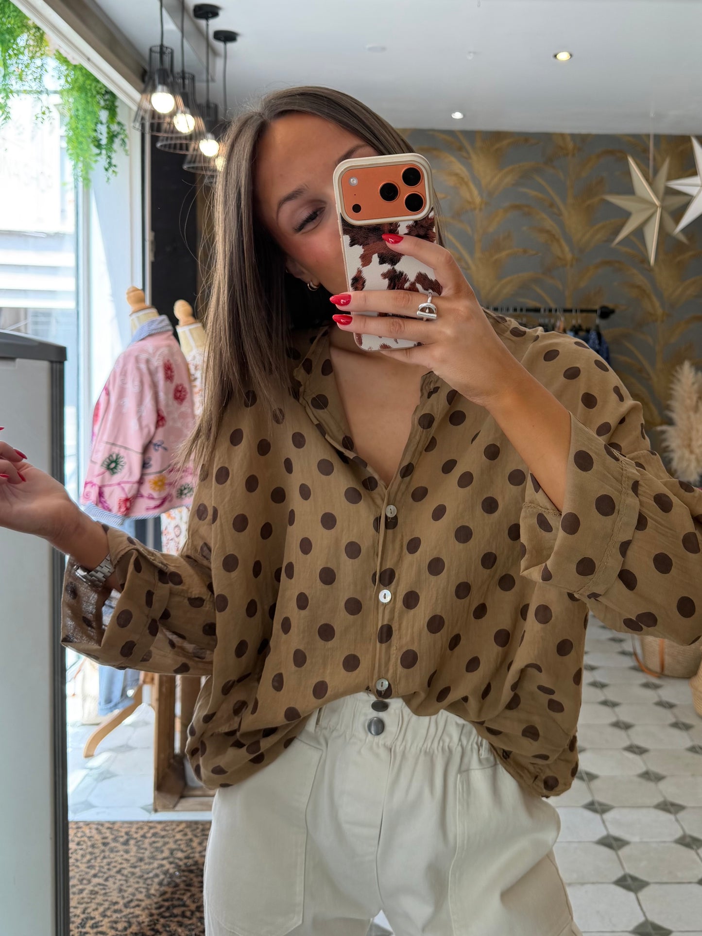 Chemise à pois - Johanna Paris