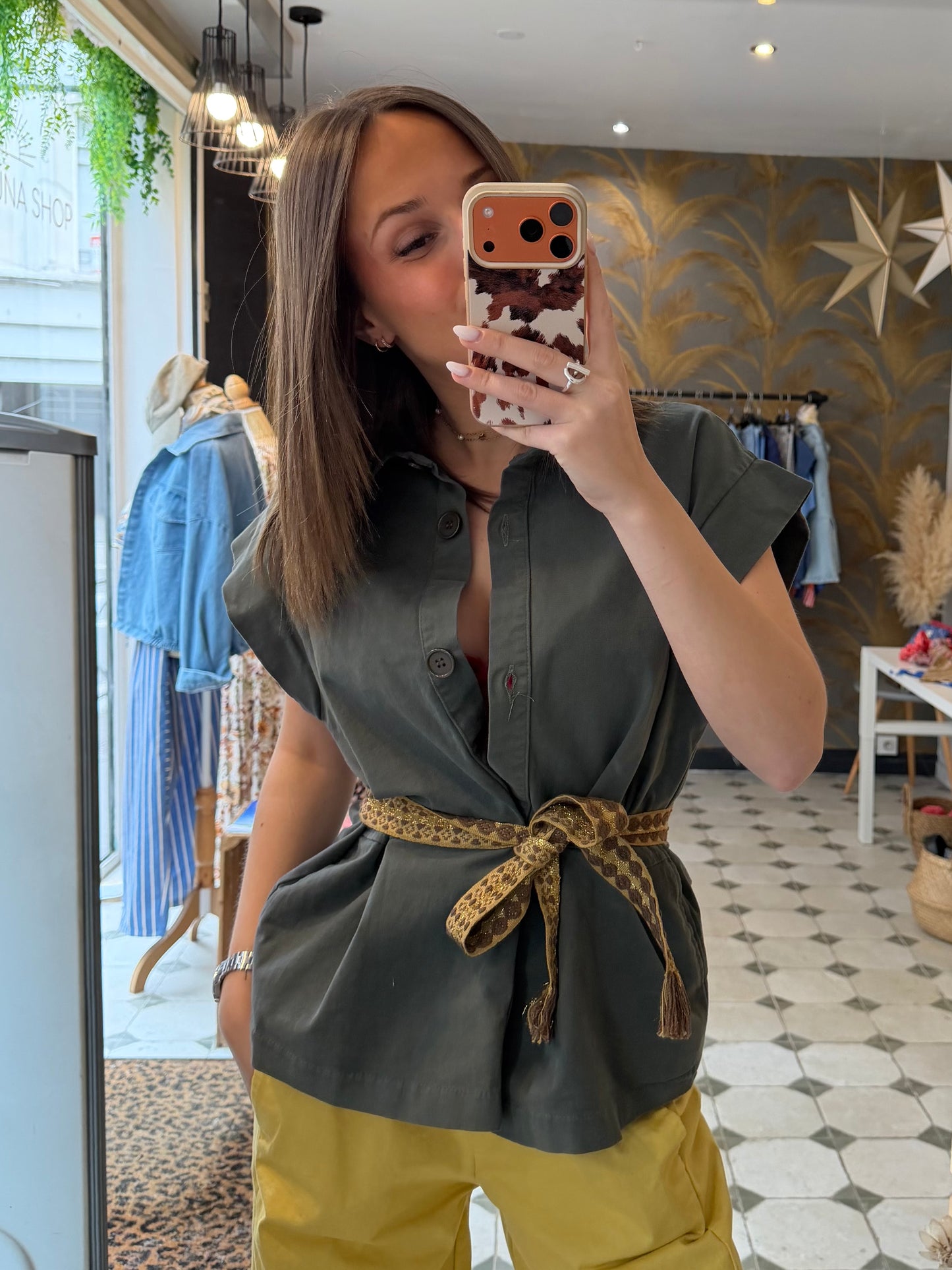 Veste Sacha sans manches- Johanna Paris