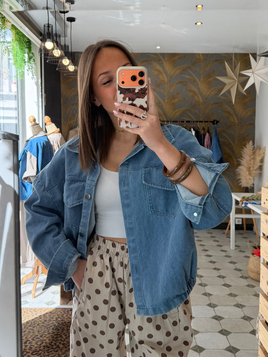 Veste en jean Angelina - Johanna Paris