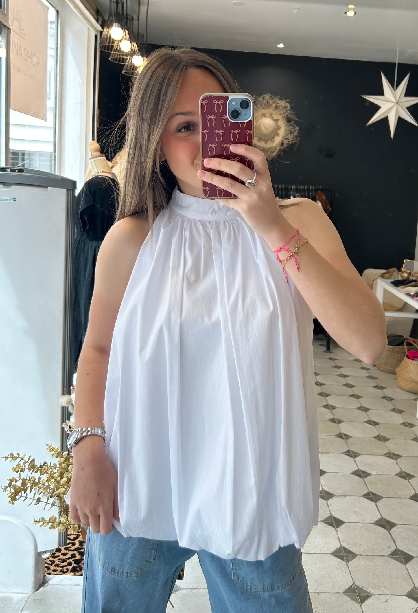 Blouse Léopoldine blanche - Johanna Paris