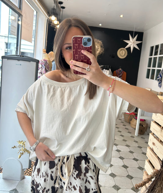 T-Shirt écru - Johanna Paris