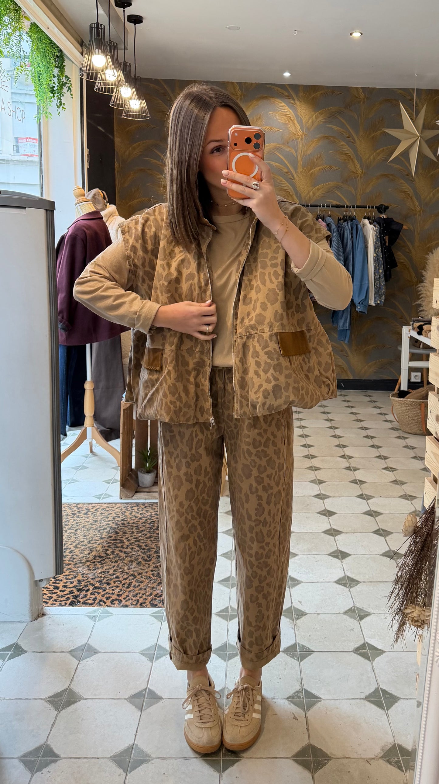 Pantalon Magique long léopard - Johanna Paris