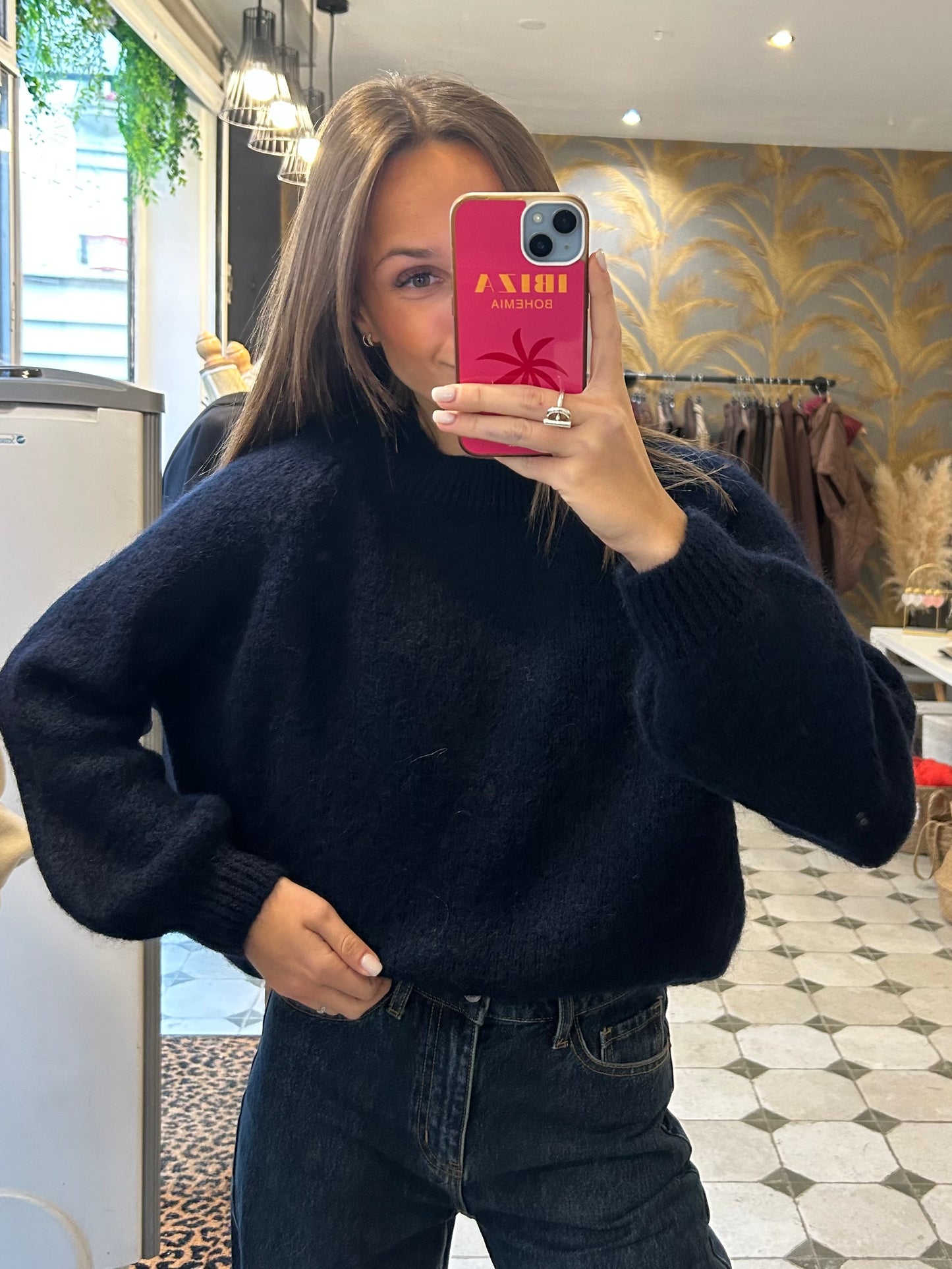 Pull Alma bleu marine