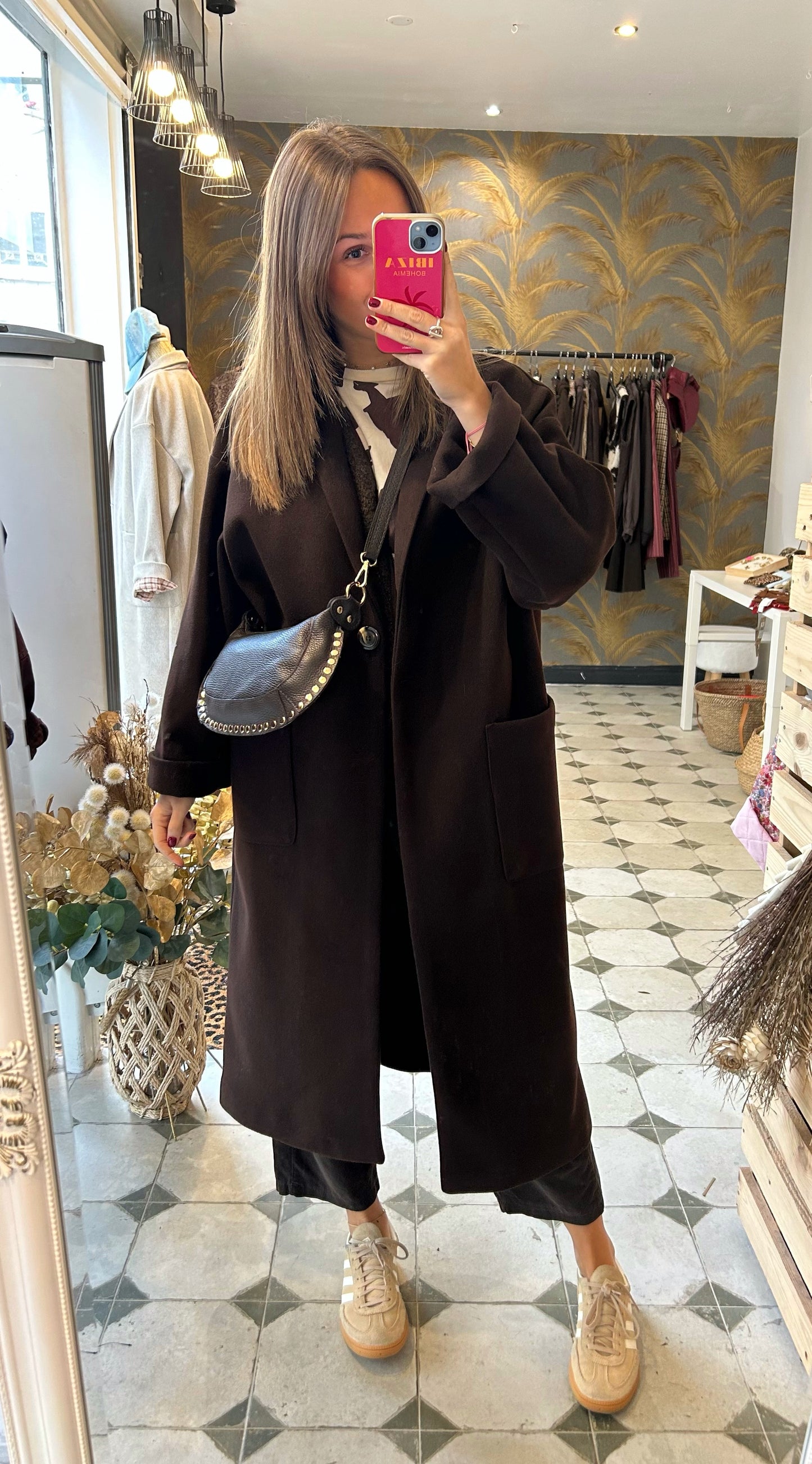Manteau Tom chocolat