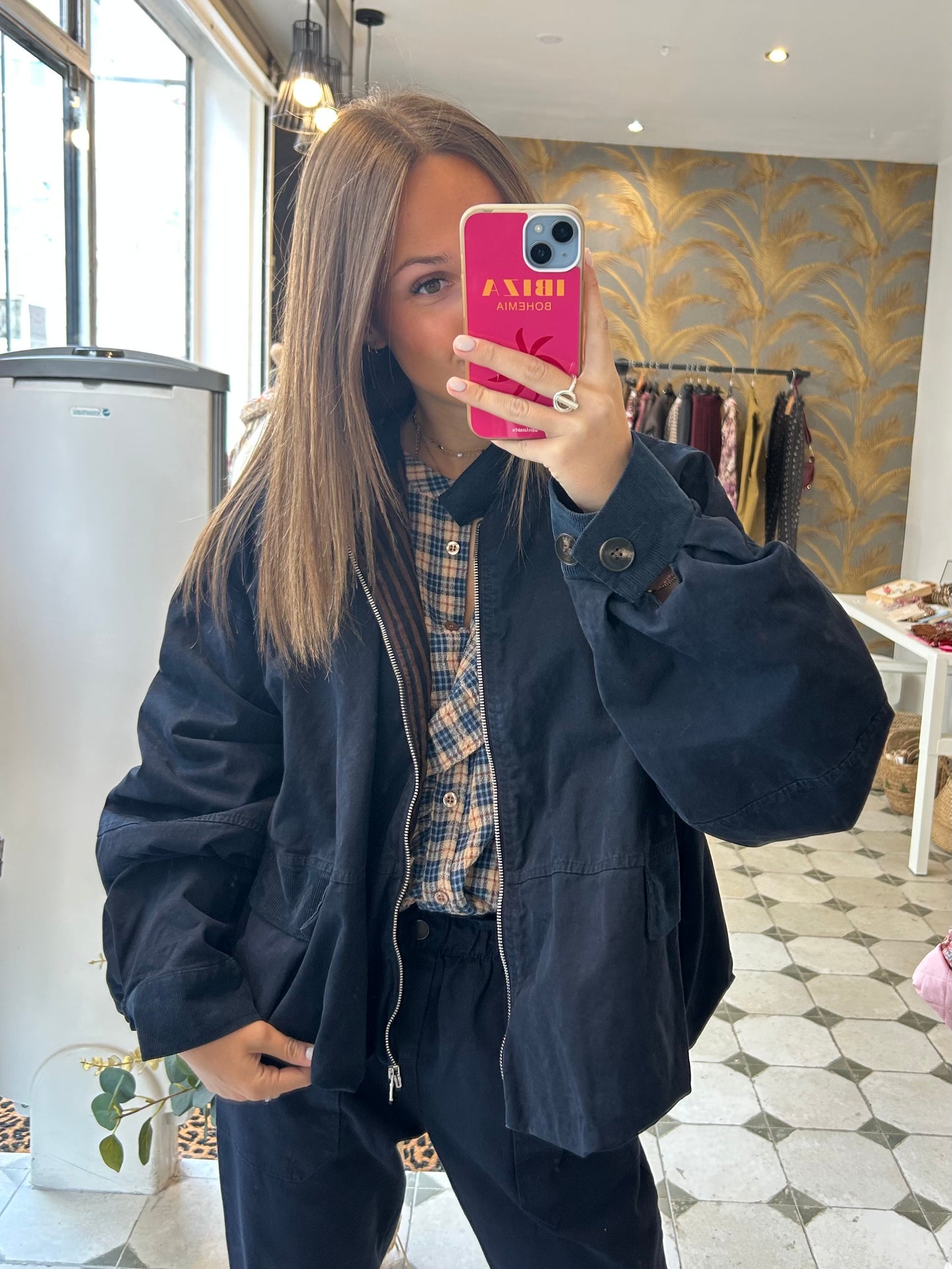 Veste Jenna bleu marine - Johanna Paris