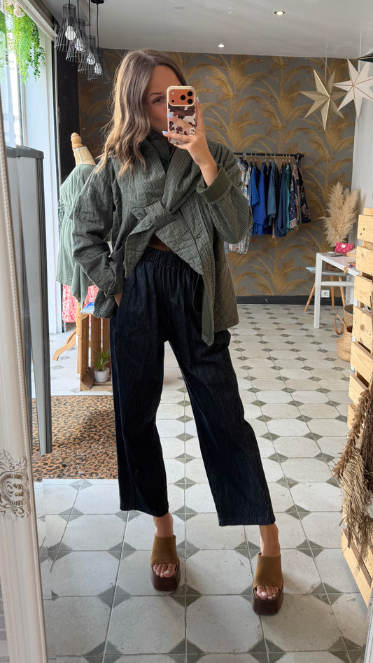 Pantalon Magique en jean brut - Johanna Paris