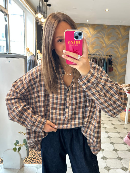 Blouse Lison bleu - Johanna Paris