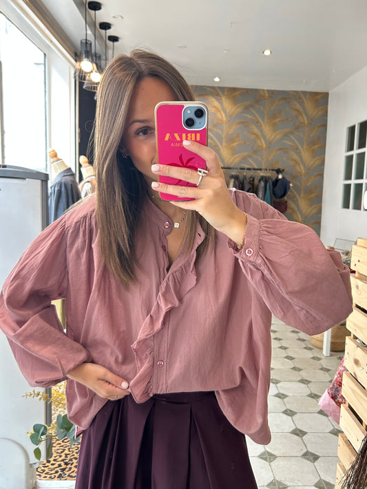 Chemise Soline vieux rose - Johanna Paris