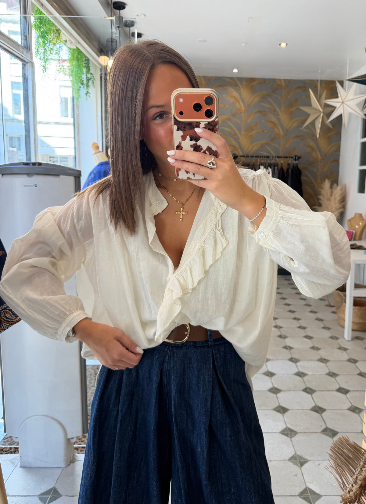 Chemise Soline écru - Johanna Paris